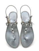 Sandali Gioiello Via Krupp Argento