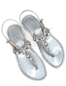 Sandali Gioiello Via Krupp Argento