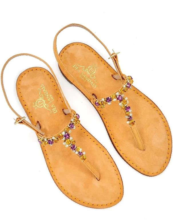 Sandali Gioiello Capri Paradise Arancio