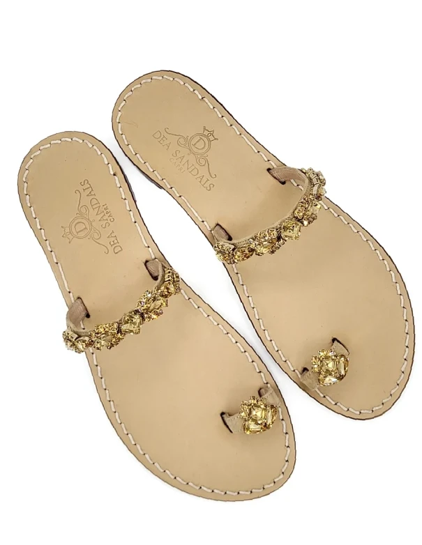 Sandali Gioiello Slim Gold