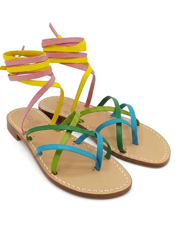 Sandali Gladiatore Arcobaleno