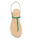 Sandali Capri Verde Pelle