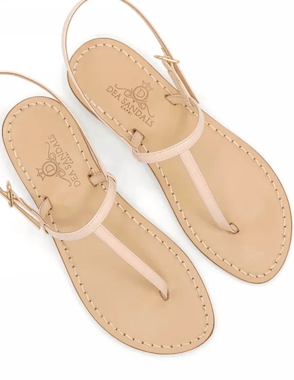 Sandali Capri Vernice Rosa Pelle