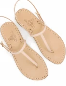 Sandali Capri Vernice Rosa Pelle