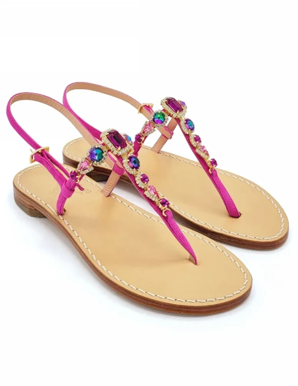 Sandali Gioiello Primavera Fuxia 2