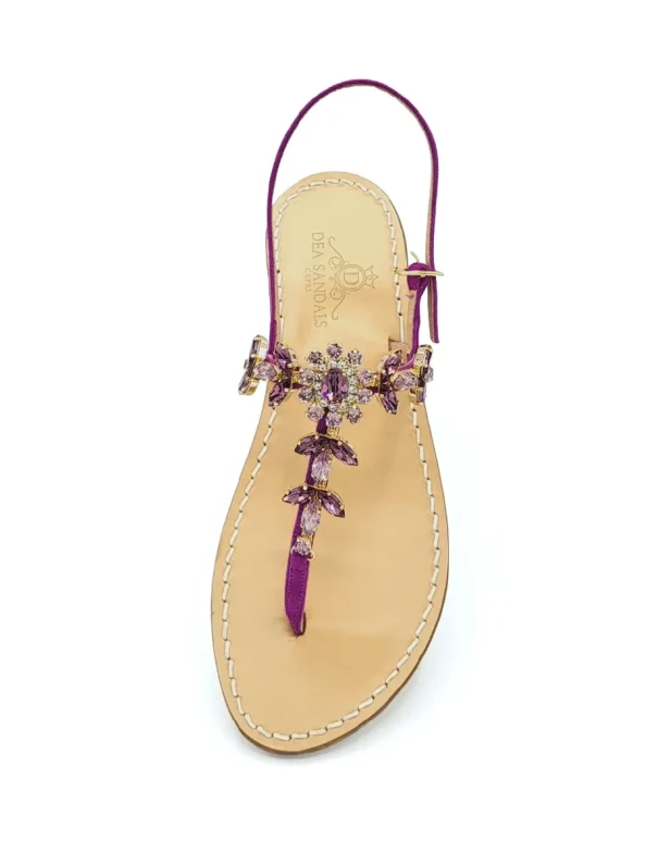 Sandali Gioiello Marina Grande Viola