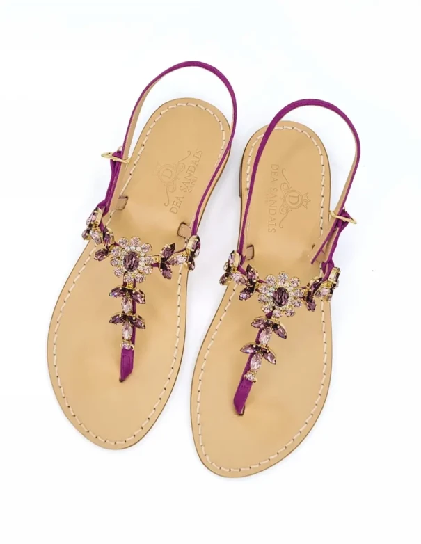 Sandali Gioiello Marina Grande Viola