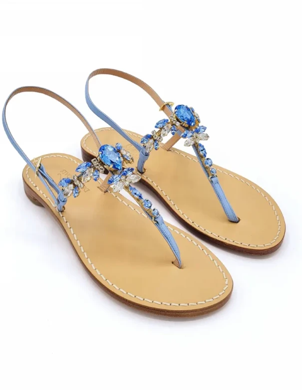 Celeste Star Jewel Sandals with Swarovski Crystals