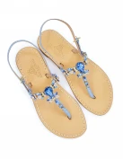 Celeste Star Jewel Sandals with Swarovski Crystals