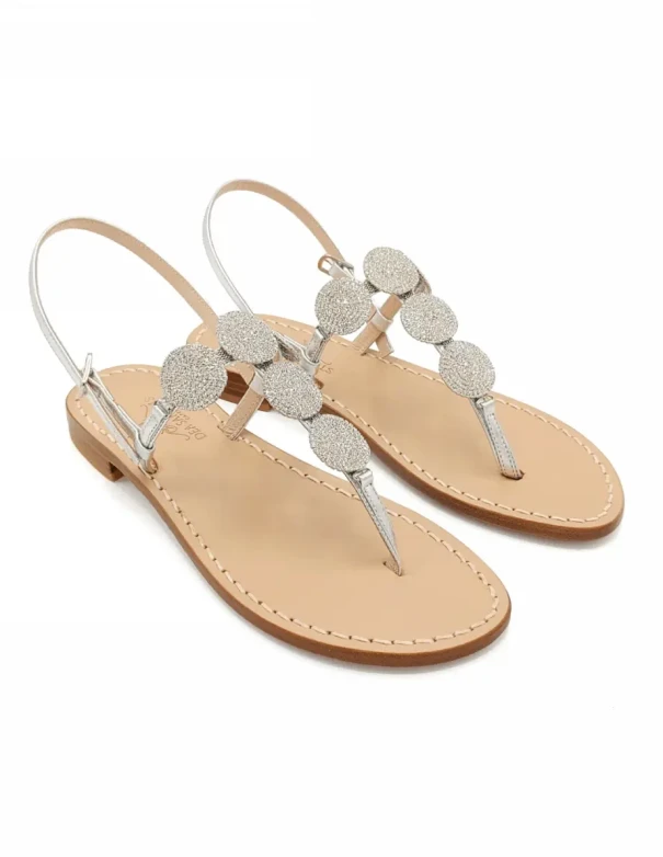 Sandali Fari di Capri 5C Silver