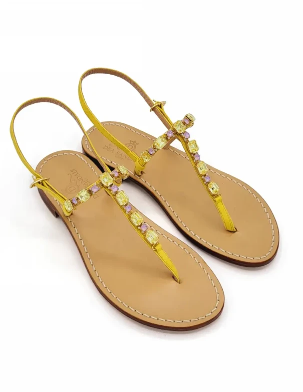 Sandali Gioiello Linear Yellow