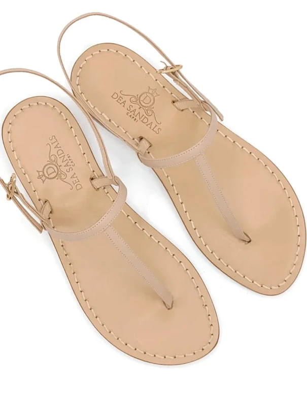 Sandali Capri Nude Pelle