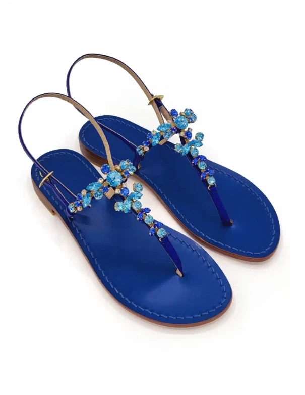 Sandali Scopolo Blu Royal