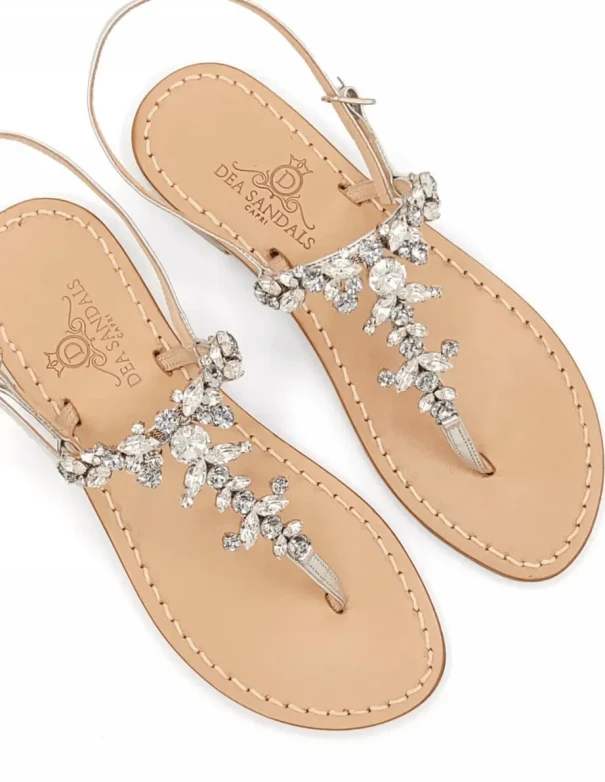 Scopolo Glicine Jewel Sandals with Memory Soft Sole