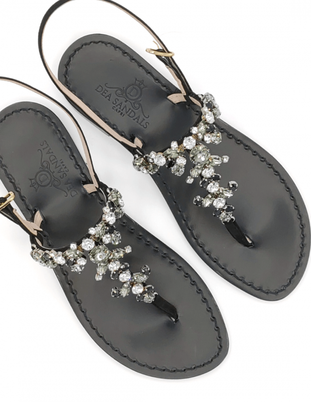 Jeweled Sandals Dea Sandals handmade with Swarovski crystals (2)