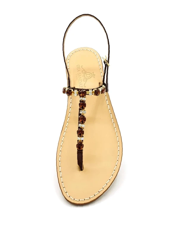 Sandali Gioiello Capri Axel Tabacco