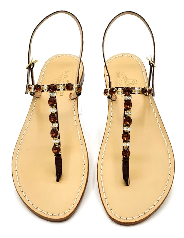 Sandali Gioiello Capri Axel Tabacco 2