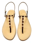 Sandali Gioiello Capri Axel Tabacco