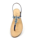 Sandali Gioiello Capri Square Blu Navy