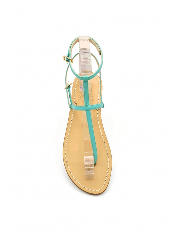 Water Green Slave Sandals