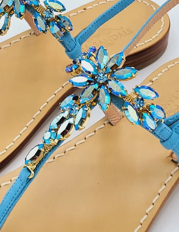 Sandali Gioiello Turquoise Rays