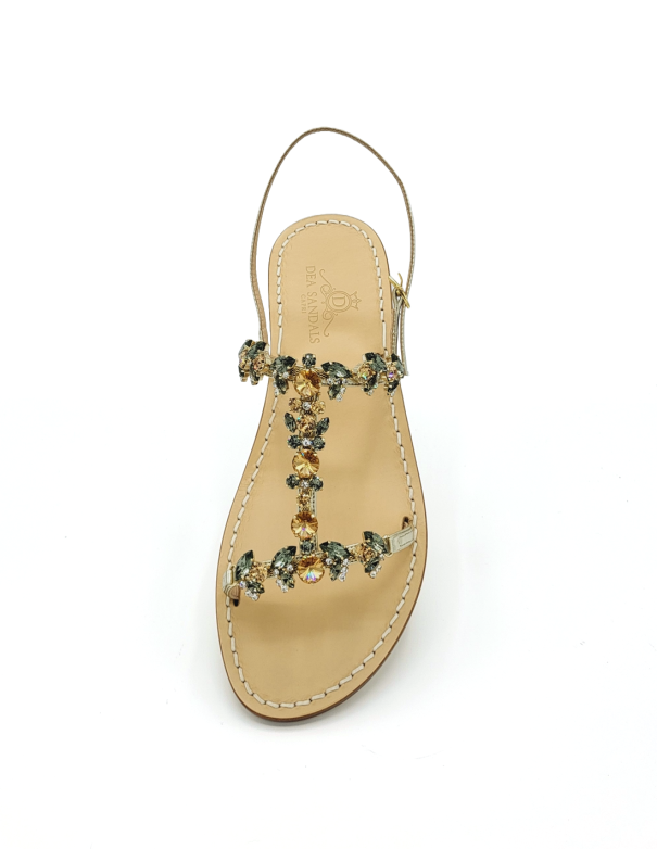 Scopolo H Amber and Grey sandals