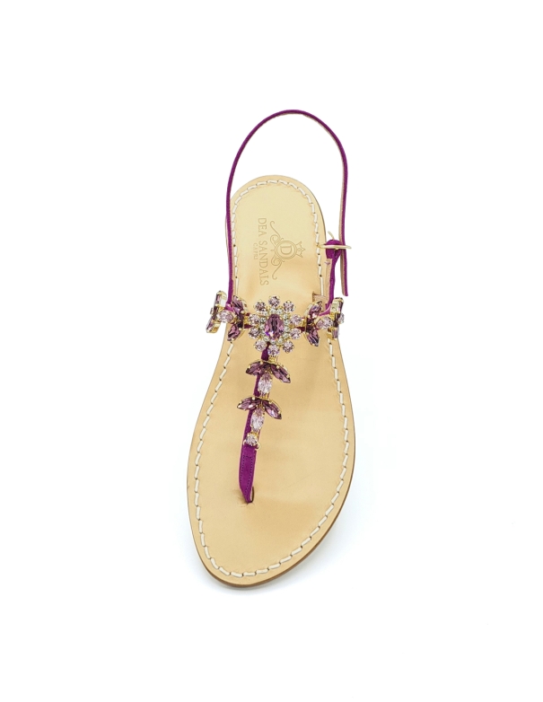 Marina Grande Purple Jewel Sandals