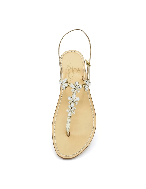 Narciso Crystal jewel sandals