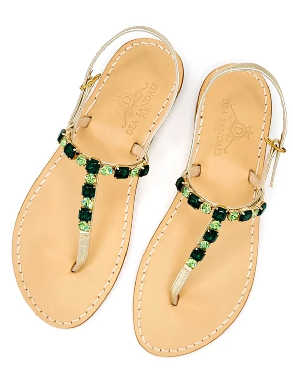 Sandali Gioiello Linear Green