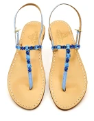 Sandali Gioiello Linear Azzurro