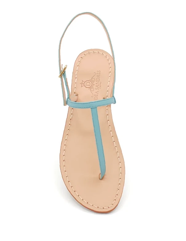 Sandali Capri Celeste Pelle