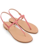 Sandali Capri Rosa Geranio Camoscio