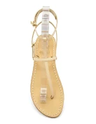 Sandali alla caviglia Beige Nude
